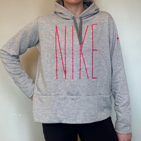 Nike Tops - Women’s nike dri-fit hooded sweatshirt. Read description Size medium
